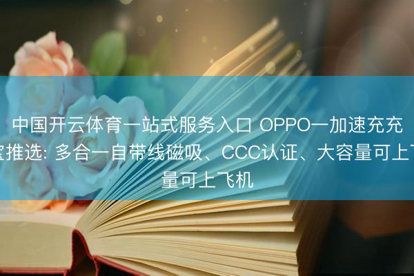 中国开云体育一站式服务入口 OPPO一加速充充电宝推选: 多合一自带线磁吸、CCC认证、大容量可上飞机